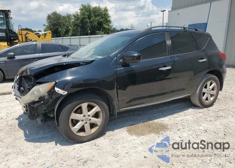 2009 Nissan Murano S z USA, uszkodzony, nr VIN JN8AZ18U99W013643